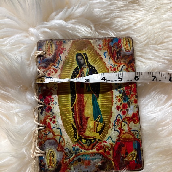 Lady of Guadalupe Handcrafted Notebook - Picture 4 of 6